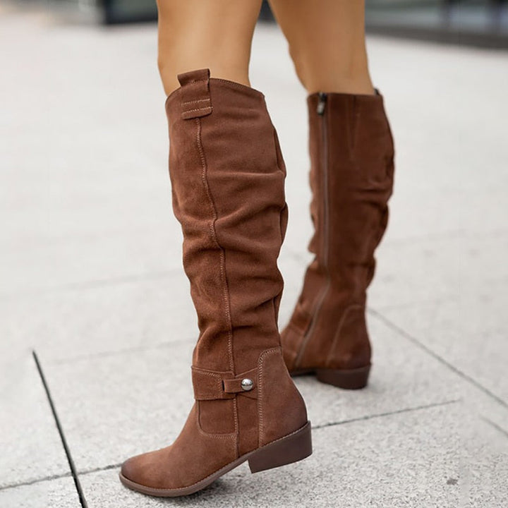W&W Mode | Stiefel – Warme & komfortable Stoffstiefel für Frauen
