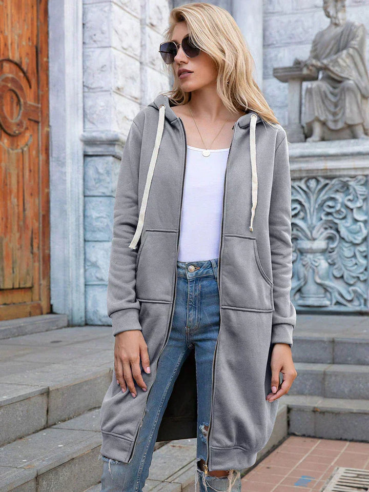W&W Mode | Lange schicke Sweatjacke