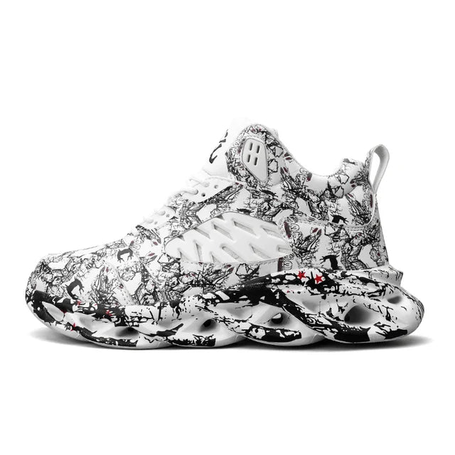 W&W Mode | Sneaker mit grafischem Druck und High-Tech-Ausstattung