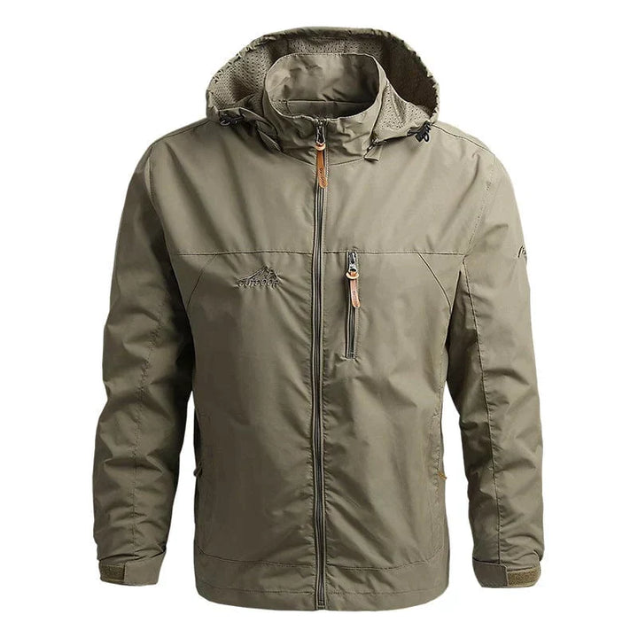 W&W Mode - Taktische wasserdichte Herrenjacke mit Kapuze