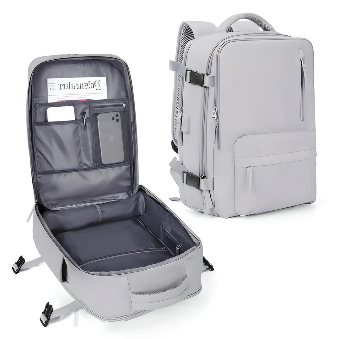 W&W Mode | Erweiterbarer Rucksack für Handgepäck