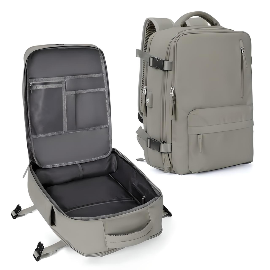 W&W Mode | Erweiterbarer Rucksack für Handgepäck