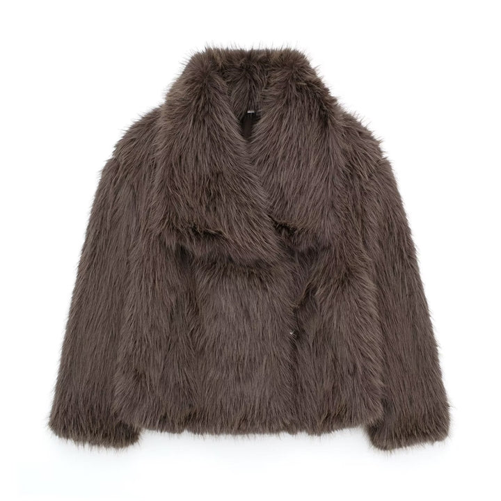 W&W Mode | Flauschige Pelzjacke Für Winter