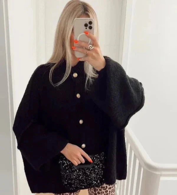 W&W Mode | Übergröße Strickjacke