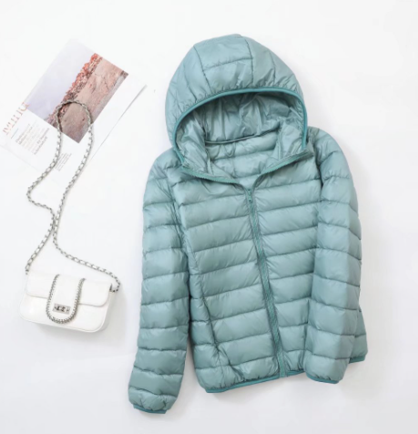W&W Mode | Leichtgewicht Gesteppte Jacke Mit Kapuze