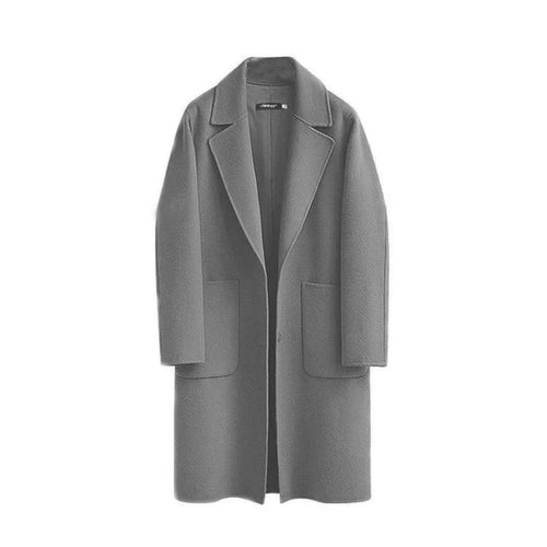 W&W Mode | Dicker langer Wollmantel