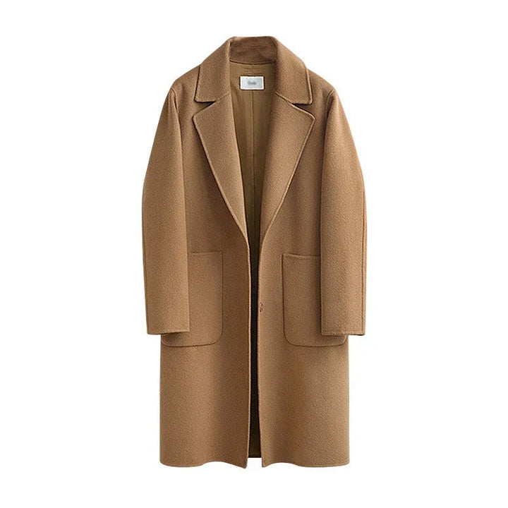 W&W Mode | Dicker langer Wollmantel