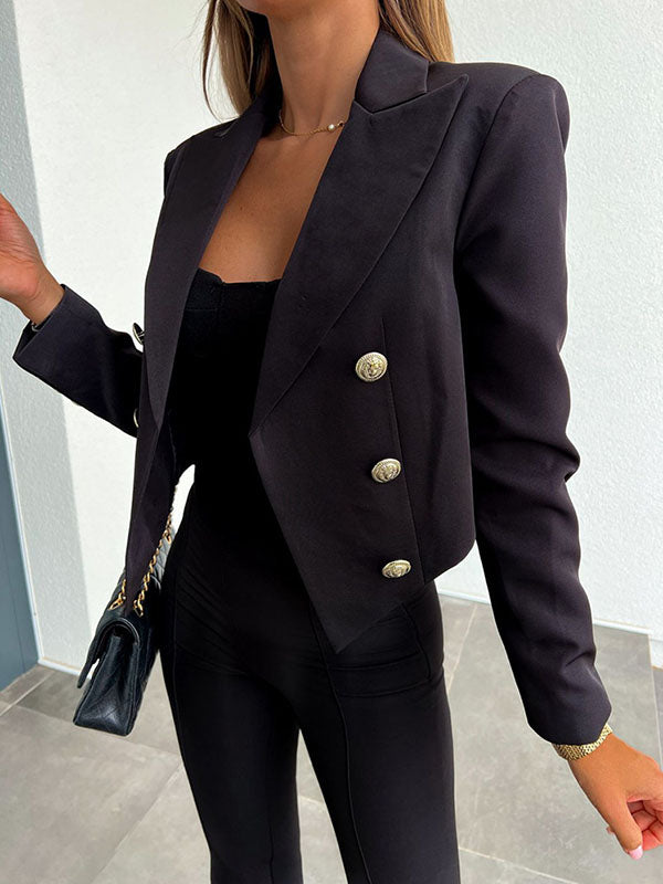 W&W Mode | Cropped Blazer Für Moderne Eleganz Und Flair Für Frauen