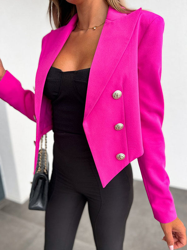 W&W Mode | Cropped Blazer Für Moderne Eleganz Und Flair Für Frauen