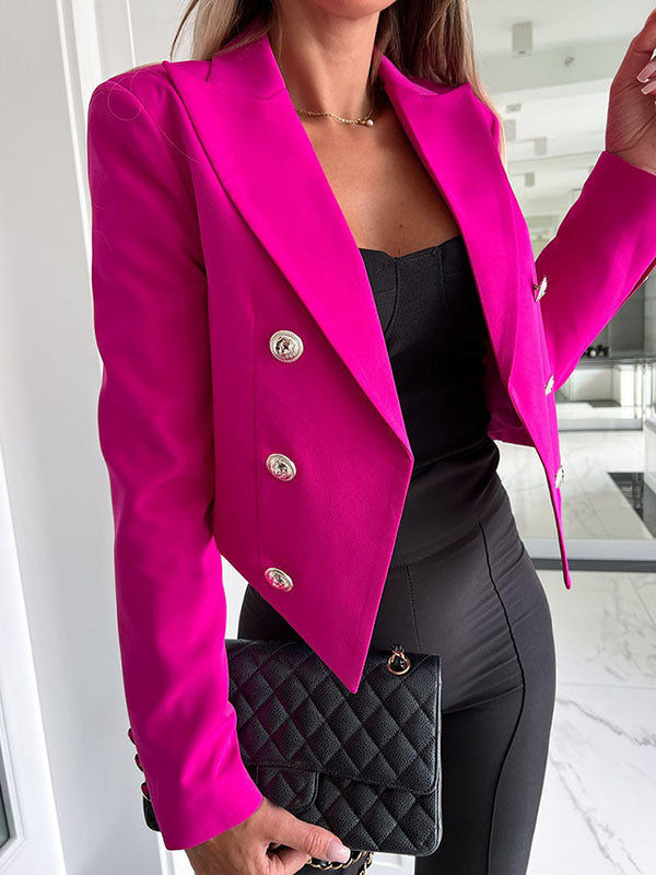 W&W Mode | Cropped Blazer Für Moderne Eleganz Und Flair Für Frauen