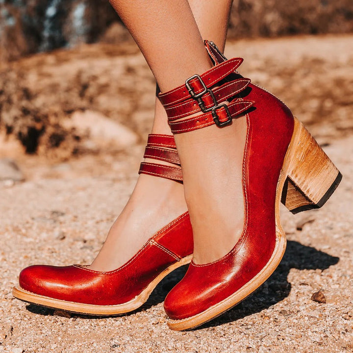 W&W Mode | Orthopädische Sandalen Mit Absatz Stil