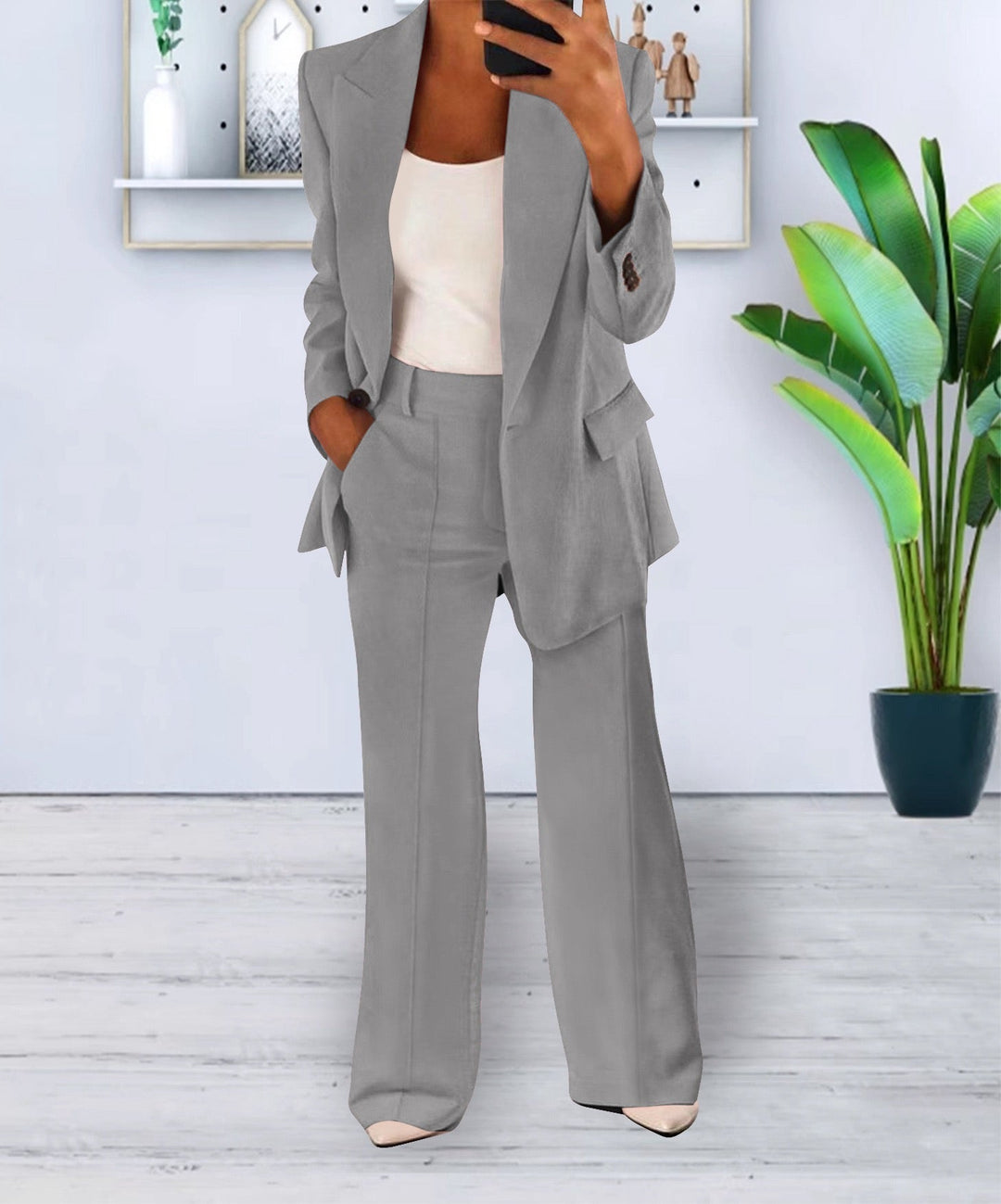 W&W Mode | Elegantes Damen Zweiteiler Satz