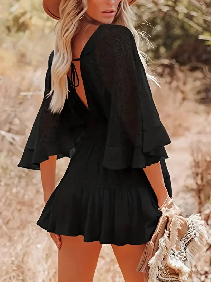 W&W Mode | Boho Minikleid für Damen
