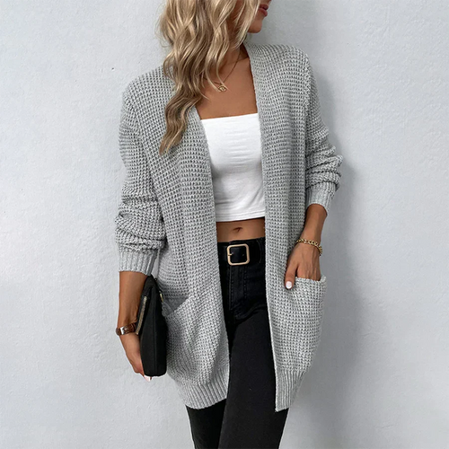 Cardigan rilassato e senza tempo