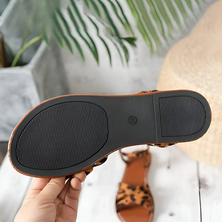 W&W Mode | Sommerliche Flats Im Animal Print