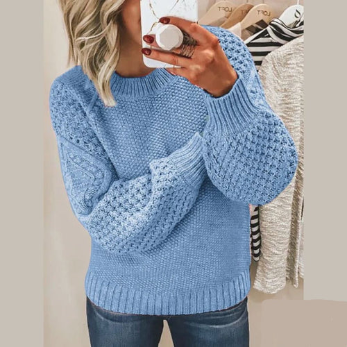 weiche gestrickte Pullover
