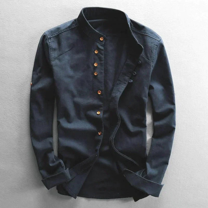 W&W Mode | Essence Elegantes Japanisches Leinenhemd
