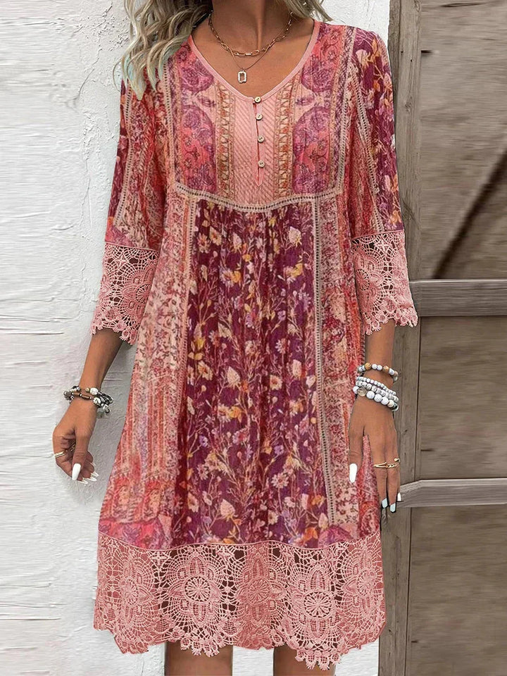 W&W Mode | Jente Bohemian Tunika Kleid