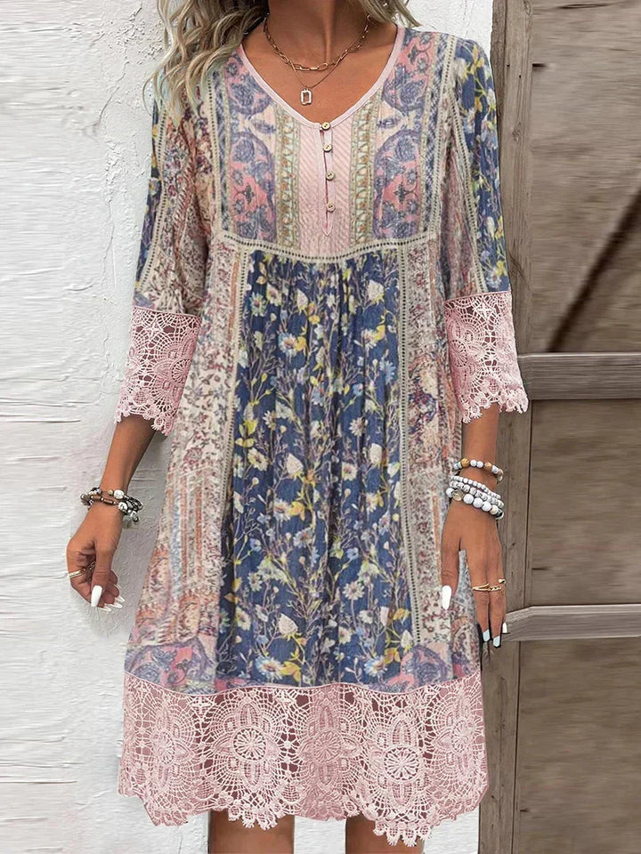 W&W Mode | Jente Bohemian Tunika Kleid