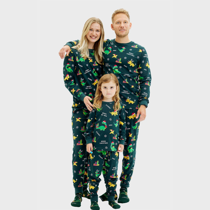 W&W Mode | Dino Weihnachts-Pyjama - Herren