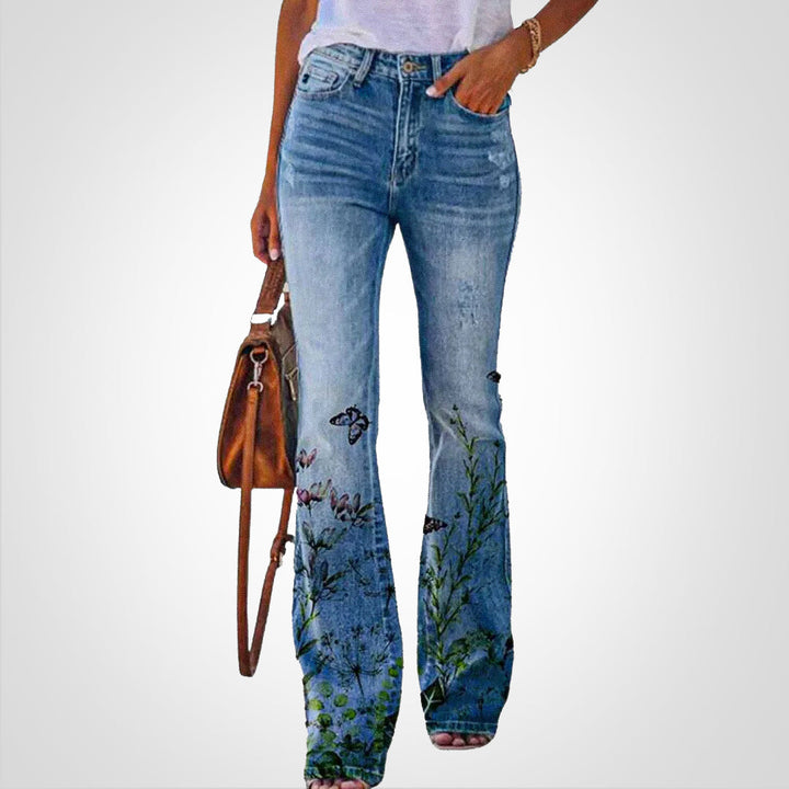 W&W Mode | Denim Mit Blumendruck