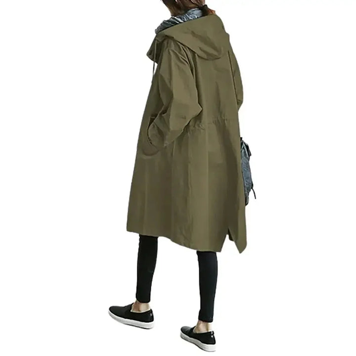 W&W Mode | Stylischer Windbreaker-Trenchcoat für Damen