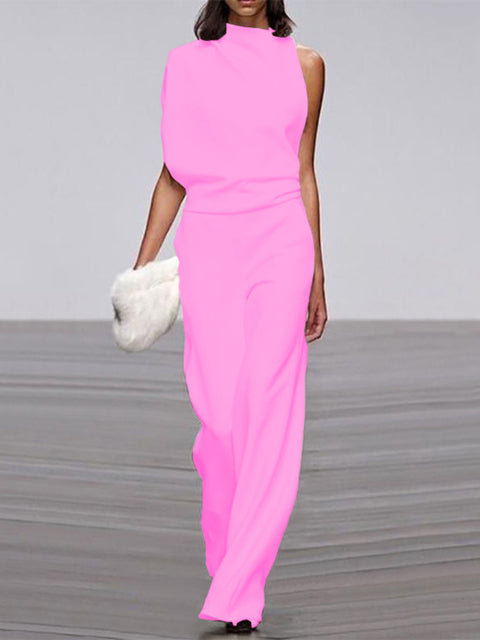 Rosa jumpsuit für damen