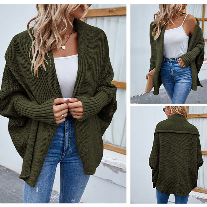 W&W Mode | Strickpullover mit Fledermausärmeln für Damen