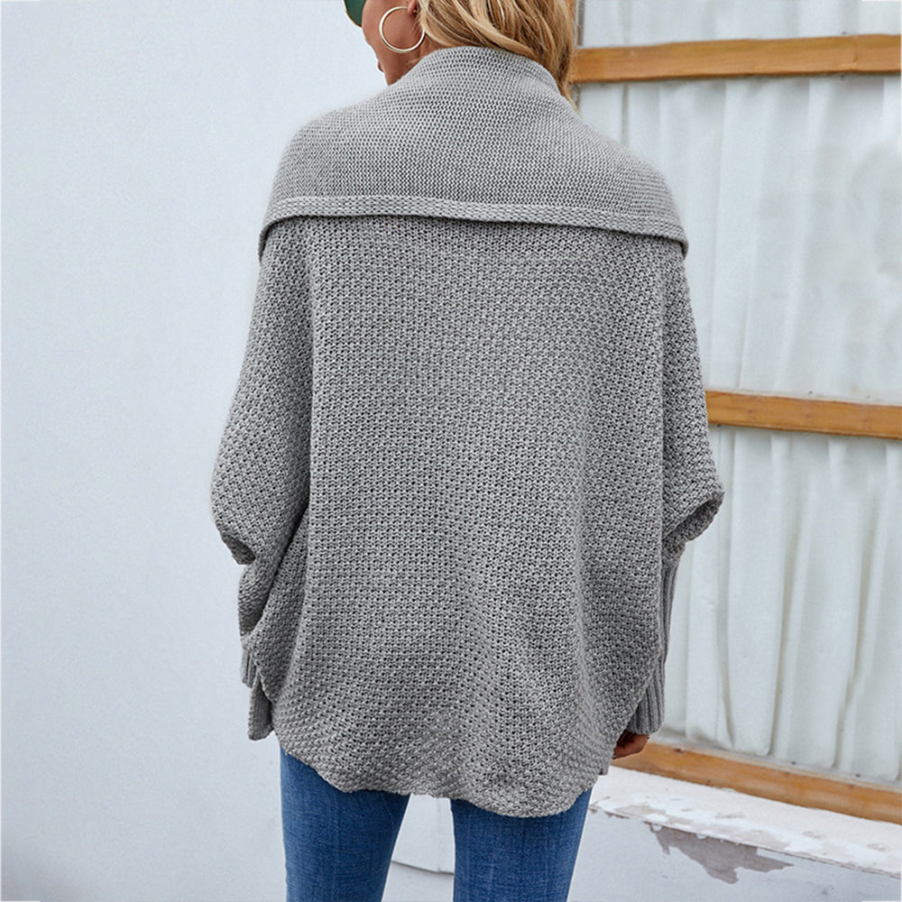 W&W Mode | Strickpullover mit Fledermausärmeln für Damen