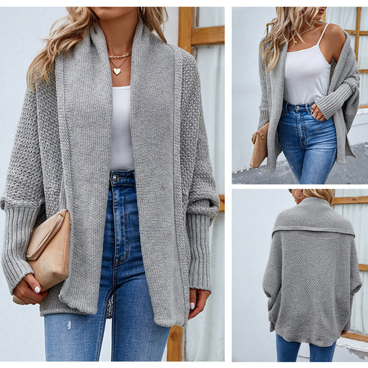 W&W Mode | Strickpullover mit Fledermausärmeln für Damen