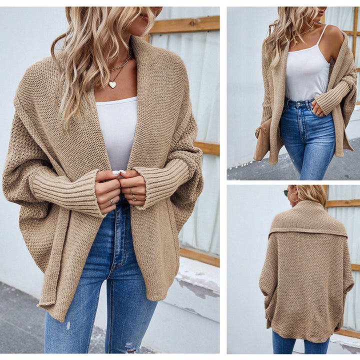 W&W Mode | Strickpullover mit Fledermausärmeln für Damen