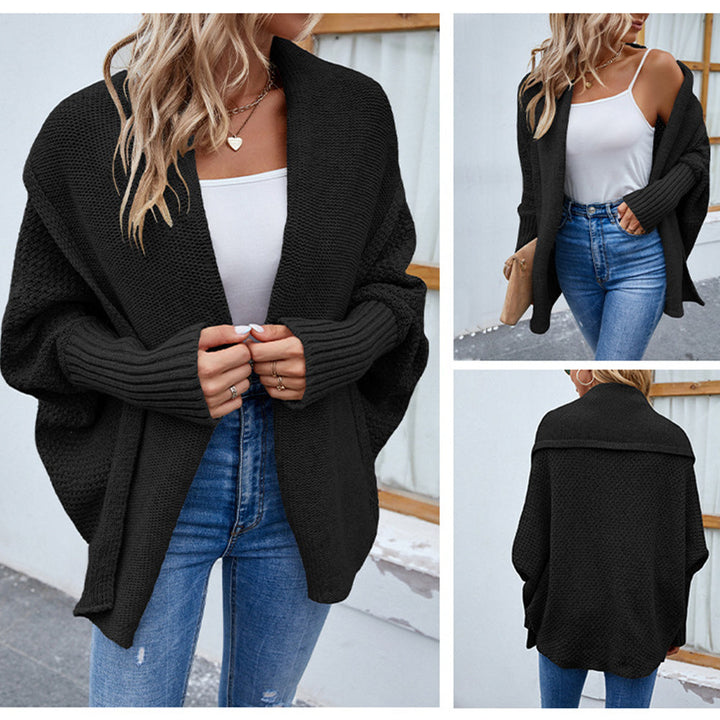 W&W Mode | Strickpullover mit Fledermausärmeln für Damen