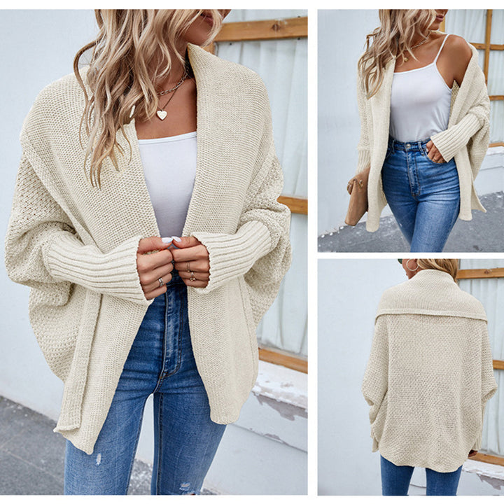 W&W Mode | Strickpullover mit Fledermausärmeln für Damen