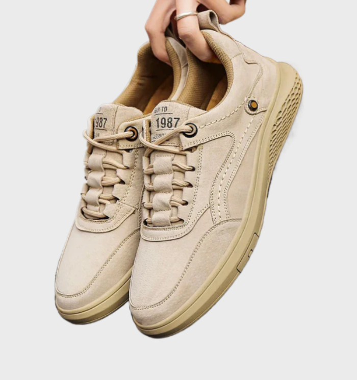 W&W Mode | Strapazierfähige Sneakers aus Echtem Leder