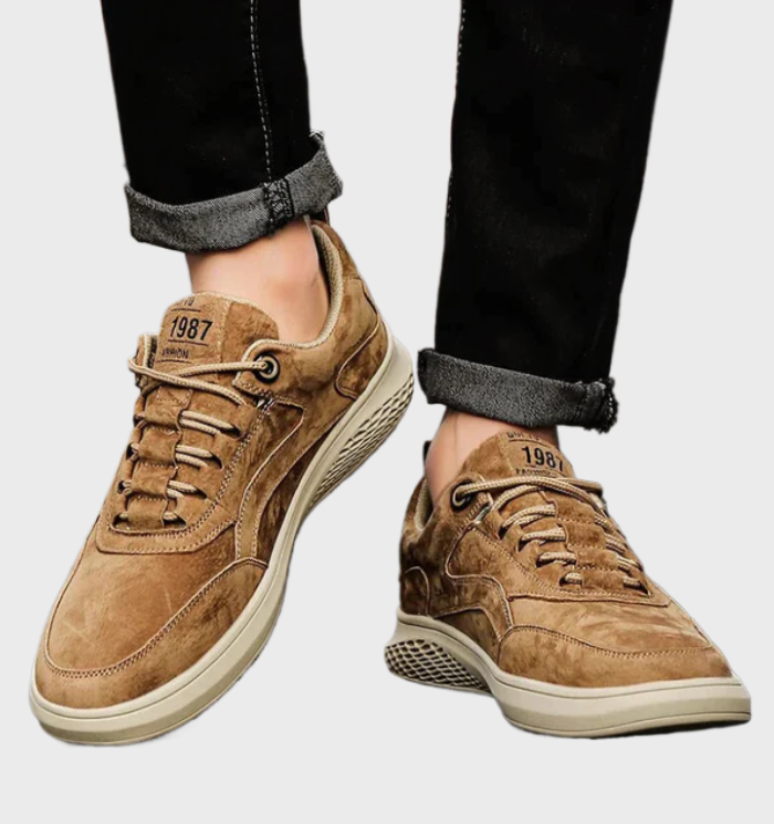 W&W Mode | Strapazierfähige Sneakers aus Echtem Leder