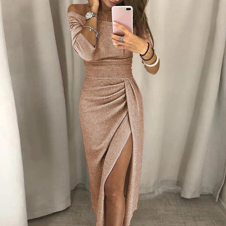 W&W Mode | Elegantes Partykleid mit Offenem Ausschnitt