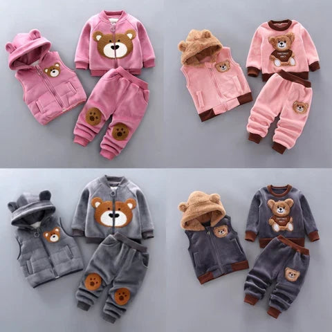 Ultraweicher Anzug - Teddy-Anzug - Innen und Außen