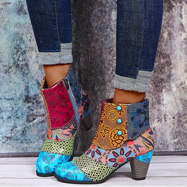 W&W Mode Retro-Stiefel - Lois