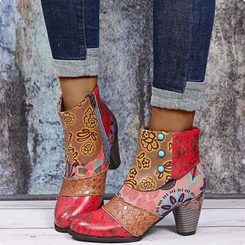 W&W Mode Retro-Stiefel - Lois