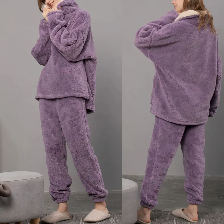 W&W Mode - Fleece-Pyjamaset Für Damen