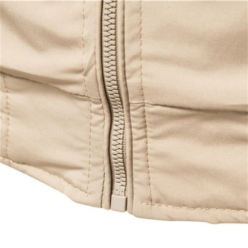 W&W Mode | Lässige Schlanke Passform Sommer Herren Bomberjacke