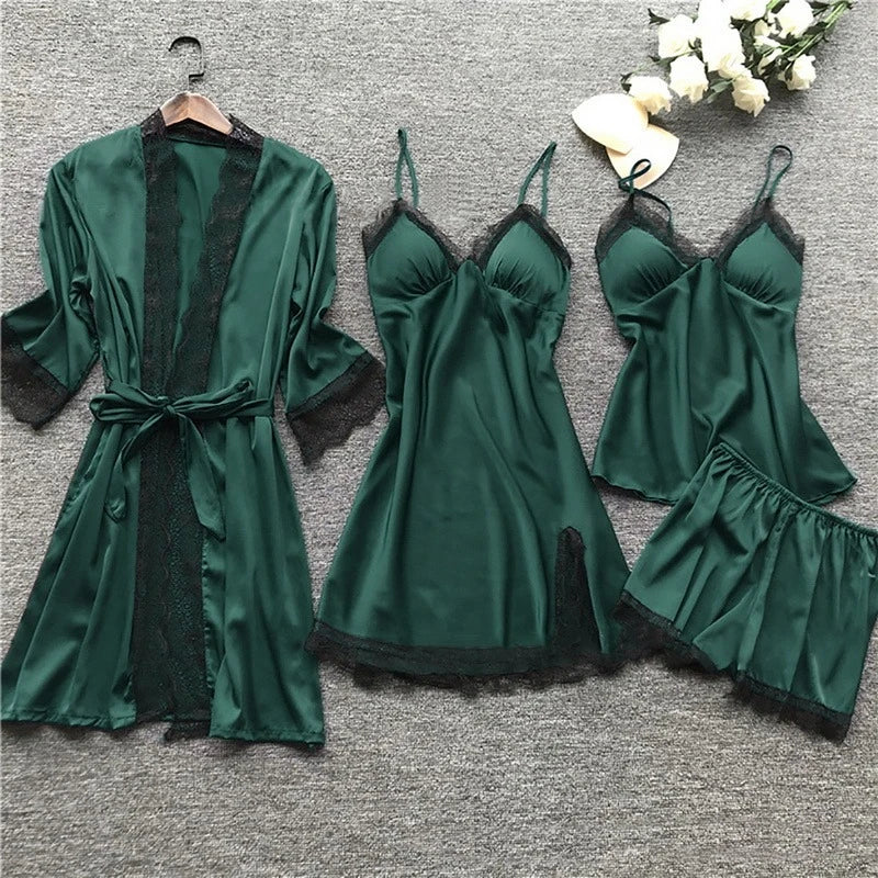 W&W Mode | Satin Pyjama Satz