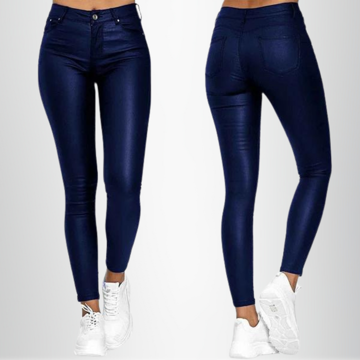 W&W Mode | Frauen Stretchy Skinny Fit Hochtaillierte Hosen