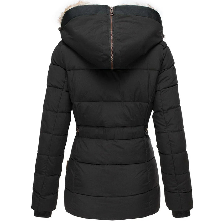 W&W Mode | Warme Winterjacke Mit Pelzfutter Für Damen
