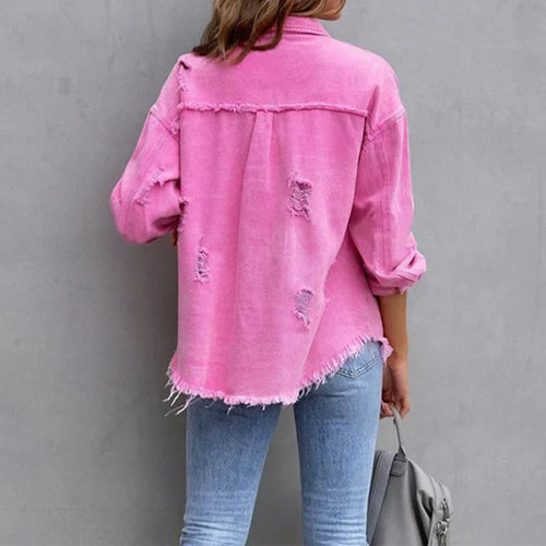 W&W Mode - Detaillierte Jeansjacke