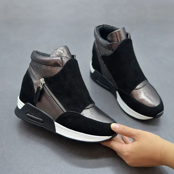 W&W Mode | Reißverschluss Schuhe Mit Keilabsatz