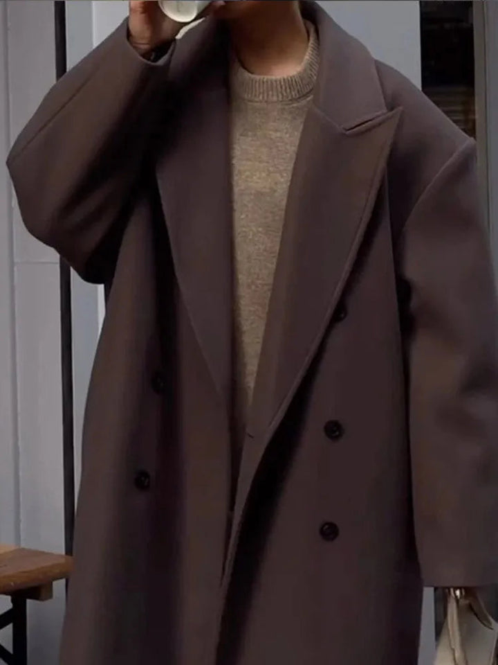 W&W Mode | Übergröße Mantel Jacke Mit Zeitloser Eleganz Für Damen