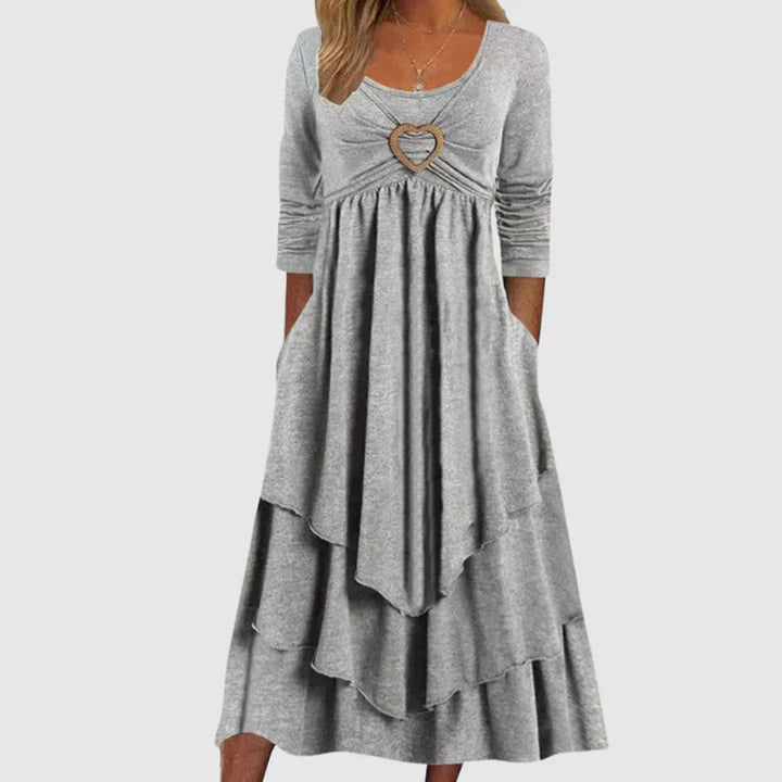 W&W Mode - Lässiges langes Kleid