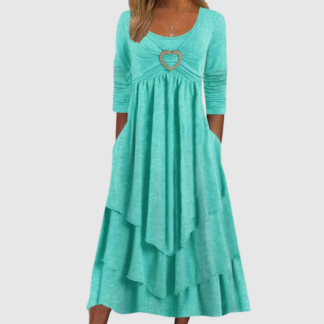 W&W Mode - Lässiges langes Kleid