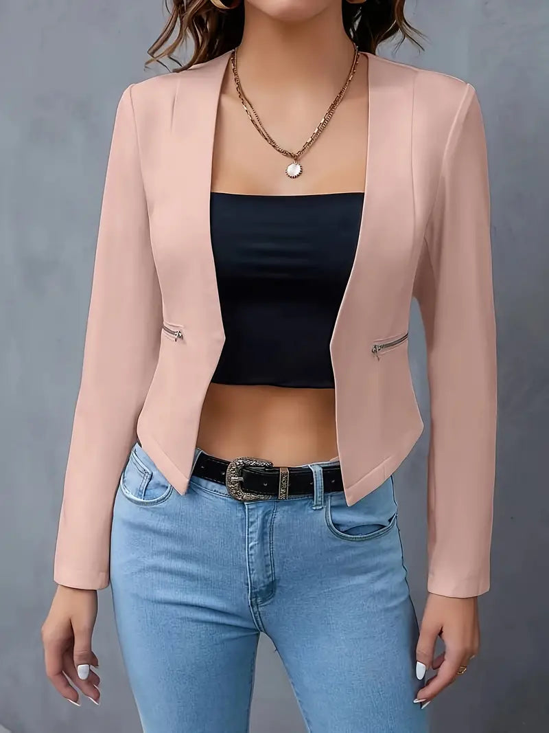 W&W Mode | Blazer Mit Reißverschlusstaschen